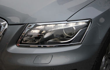 Chine Couvertures de lentille adaptées aux besoins du client de phare d'encadrements de phare de Chrome d'ABS Audi Q5 2012 fournisseur