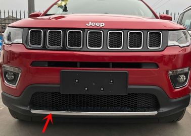 Chine Jeep Compass 2017 Auto Parts de garniture de carrosserie, chrome avant pare-chocs bas garniture fournisseur
