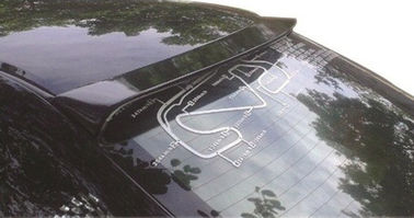 Chine Spoiler de toit arrière pour Toyota Corolla 2006 - 2011 Processus de moulage par soufflage en plastique ABS fournisseur