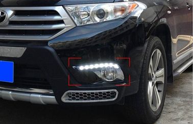 Chine Partie automatique LED lumière de jour DRL pour Toyota Highlander 2012 2013 avec bord chromé fournisseur