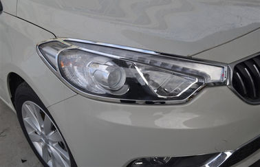 Chine Les encadrements de phare de Chrome de voiture, couverture principale de la lampe 2015 de Kia K3 2013 garnissent fournisseur