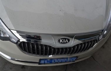 Chine Parties de garniture de carrosserie automobile ABS chrome pour KIA K3 2013 2015, bande de garniture du capot fournisseur