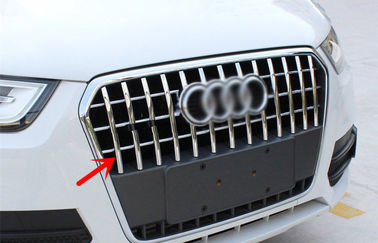 Chine Décoration Parties de garniture de carrosserie automobile Grille supérieure cadre chromé Pour Audi Q3 2012 fournisseur