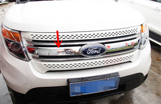 Un bon prix. Décoration extérieure de la carrosserie automobile Pièces avant Grille Trim Stripe Pour Ford Explorer 2011 en ligne