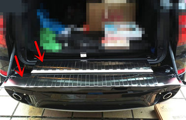 Un bon prix. Plaques de seuil de porte arrière en acier inoxydable pour BMW F15 Nouveau X5 2014, plaque interne de racleur en ligne