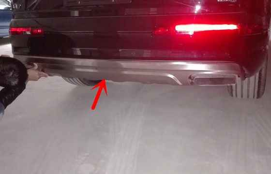 Un bon prix. Audi New Q7 2016 équipements de carrosserie, plaques de protection en acier inoxydable en ligne