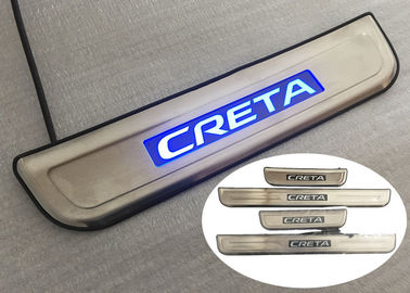 Un bon prix. Des plaques de seuil de portes latérales à lumière bleue LED durables pour Hyundai IX25 CRETA 2014 2015 en ligne