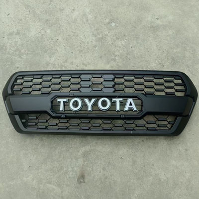 Un bon prix. Couverture de la grille avant en plastique noir ABS léger pour améliorer l'apparence du véhicule TOYOTA TACOMA 2016-2020 en ligne