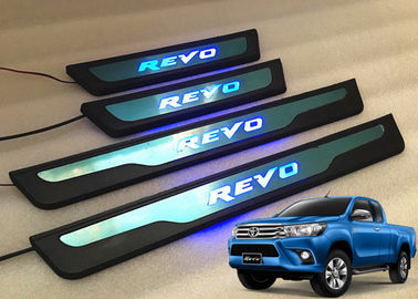 Un bon prix. TOYOTA Tout Nouveau Hilux Revo 2016 2017 lumière LED porte latérale Sill Scuff Plaques en ligne