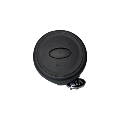 Un bon prix. Cache airbag de volant Kia Sportage Améliorez votre expérience de conduite avec du plastique ABS en noir/blanc/chrome en ligne