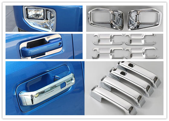 Un bon prix. Ford F150 Raptor 2015 Parties de garniture de la carrosserie en chrome Couvertures de poignées, couvertures de miroirs et cadres de lampes en ligne