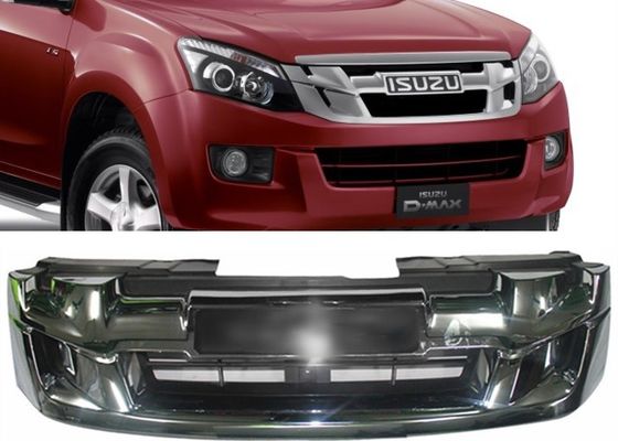 Un bon prix. ISUZU D-MAX 2012 2013 2014 2015 Style OE Grille frontale chromée avec lettres rouges en ligne