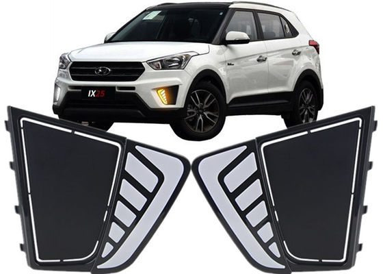 Un bon prix. Lumières de course de jour à LED de style Mustang pour Hyundai 2014 2015 IX25 Creta en ligne