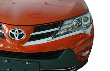 Un bon prix. Des lunettes de phare chrome durables pour Toyota RAV4 2013, lampe de tête garniture inférieure en ligne