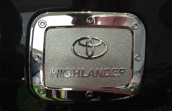 Un bon prix. Partie de décoration automobile Couvercle du réservoir de carburant Chrome pour Highlander Kluger 2014 2015 en ligne