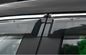 Viseurs de fenêtre en acier inoxydable pour les auvents Nissan Qashqai 2015 fournisseur