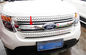 Décoration extérieure de la carrosserie automobile Pièces avant Grille Trim Stripe Pour Ford Explorer 2011 fournisseur