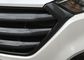 Hyundai New Tucson 2016 2017 Couverture de moulage de la grille avant en fibre de carbone 3D / chrome fournisseur