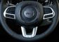Plastique ABS Auto Parties de garniture intérieure Volant Garniture Chrome pour Jeep Compass 2017 fournisseur