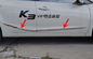 Pièces automatiques d'équilibre de corps de chrome pour l'équilibre de moulage de la porte 2015 latérale de Kia K3 2013 fournisseur