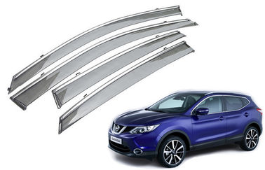 Un bon prix. Viseurs de fenêtre en acier inoxydable pour les auvents Nissan Qashqai 2015 en ligne