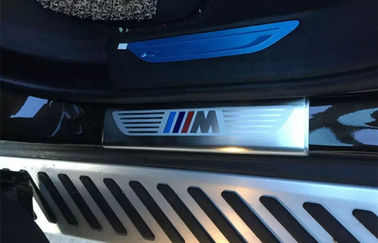 Un bon prix. BMW Nouveau X6 E71 2015 Portefeuille éclairé Porte paroi latérale Plaque de frottement Portefeuille en acier inoxydable en ligne