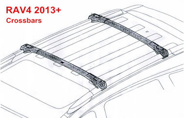 Un bon prix. Barres croisées de style OE pour 2013 2016 Toyota RAV4 Racks de bagages sur le toit en ligne