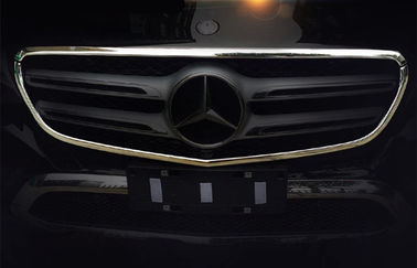 Un bon prix. Pièces de garniture de carrosserie automobile en plastique ABS chromé pour Mercedes Benz GLC 2015 Cadre de grille avant en ligne