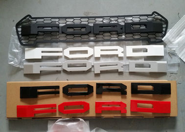 Un bon prix. Ford Ranger T7 2015 2016 Grilles de voiture chromées Grilles avant modifiées Pas de lumière ou avec lumière en ligne