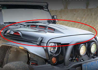 Un bon prix. Capuchon de style Avenger avec ventilation fonctionnelle pour Jeep Wrangler JK 2007-2017 en ligne