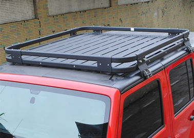 Un bon prix. Réservoirs de toiture automobile en alliage d'aluminium Porteur de bagages pour Jeep Wrangler JK 2007-2017 en ligne