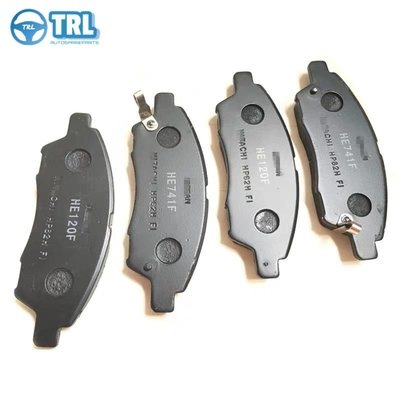 Un bon prix. Plaquettes de frein de voiture de 142 mm Nissan X Trail Plaquettes de frein de frottement avec emballage standard en ligne