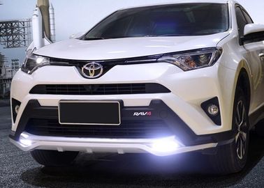 Un bon prix. TOYOTA 2016 RAV4 Protecteur de pare-chocs avant en plastique avec lumière LED et protection arrière en ligne
