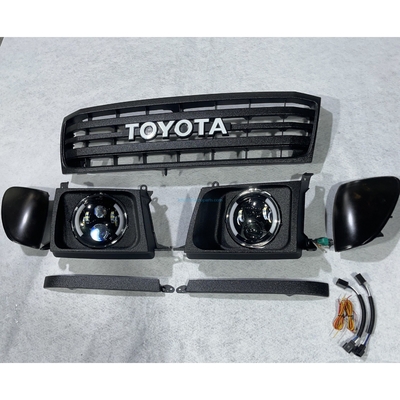 Un bon prix. 5311190A06 Toyota Land Cruise FJ62 Grille avant 1,5 kg Grille noir / blanc / chrome en ligne