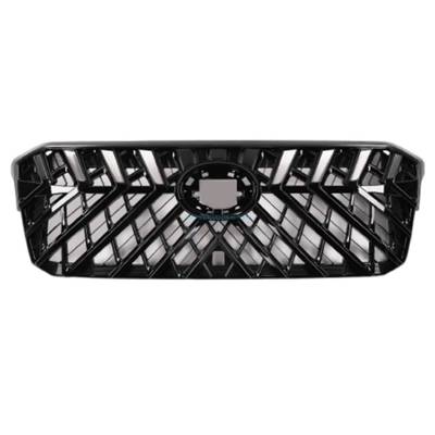 Un bon prix. 5310160D10 Toyota Land Cruise 2016-2018 Cadre de grille du radiateur Grille supérieure noire ABS Grille avant pare-chocs Style personnalisé en ligne