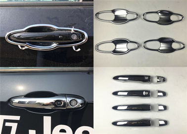 Un bon prix. Couvertures et inserts de poignées de porte latérales chrome, garniture du corps pour Jeep Compass 2017 en ligne
