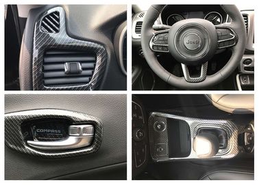 Un bon prix. Jeep Compass 2017 Moulissage de sortie d'air en fibre de carbone, garniture du volant, etc. en ligne