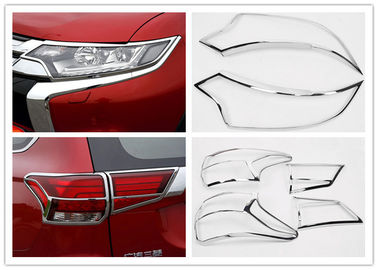 Un bon prix. Les couvertures des phares de voiture MITSUBISHI, New Outlander 2016 Chromé lampe de tête en ligne