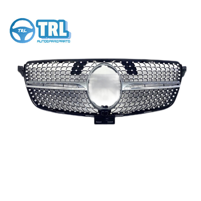 Un bon prix. A1668800985 Mercedes Benz W166 GLE GLS Grille de radiateur ABS durable en plastique noir en ligne