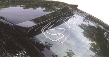 Un bon prix. Spoiler de toit arrière pour Toyota Corolla 2006 - 2011 Processus de moulage par soufflage en plastique ABS en ligne