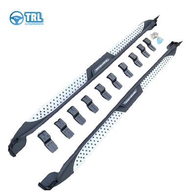 Un bon prix. Kia Carnival Barres de marche de côté Design original planche de course Chrome / Noir / Blanc Système de marche de cabine avec plastique PP Matériau durable en ligne