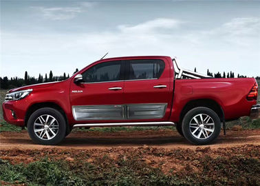 Un bon prix. Parties de garniture de carrosserie auto noire Toyota Hilux Revo 2015 2016 2017 Plaque de protection latérale de style TRD en ligne