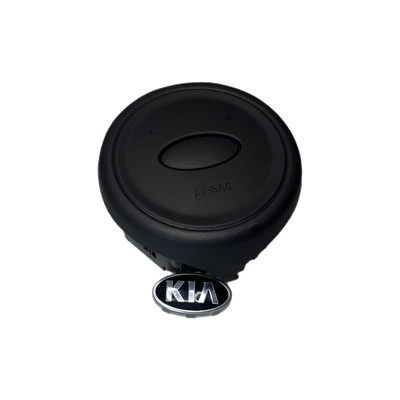 Un bon prix. Couverture du coussin d'air pour le conducteur Kia Sportage Noir / Blanc / Chrome Pour Kia Sportage Fonction de sécurité de premier ordre en ligne