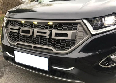 Un bon prix. Grille de voiture Grille avant de style Raptor avec lumière LED pour Ford Edge 2015 2017 en ligne