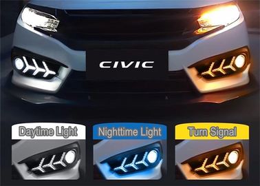 Un bon prix. Lampes de brouillard universelles de type Lamborghini Lampes à LED de pare-chocs arrière Pour Honda New Civic 2016 2018 en ligne
