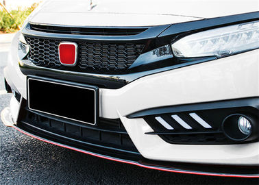 Un bon prix. Parties détachées automobiles noires modifiées Honda New Civic 2016 2018 usines de grille avant automobile en ligne