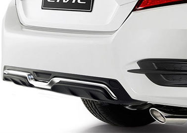Un bon prix. Kit de remplacement de la carrosserie automobile Honda New Civic 2016 2018 Diffuseur de pare-chocs arrière en fibre de carbone en ligne