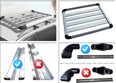 Un bon prix. Des racks de toit universels, des porte-bagages en alliage d' aluminium avec deux poignées. en ligne