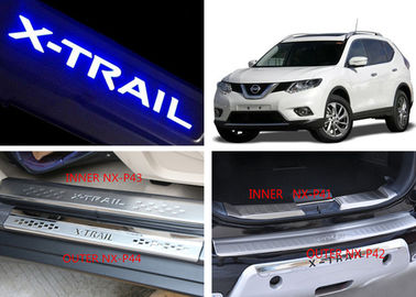 Un bon prix. NISSAN X-TRAIL 2014 2017 Porte arrière et seuil de porte latérale Plaques de frottement en acier en gros en ligne