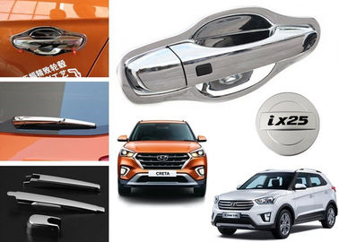 Un bon prix. Hyundai 2014 2015 2019 Creta IX25 Chromé Couvercle du réservoir de carburant, couvercle du manche, couvercle du miroir en ligne